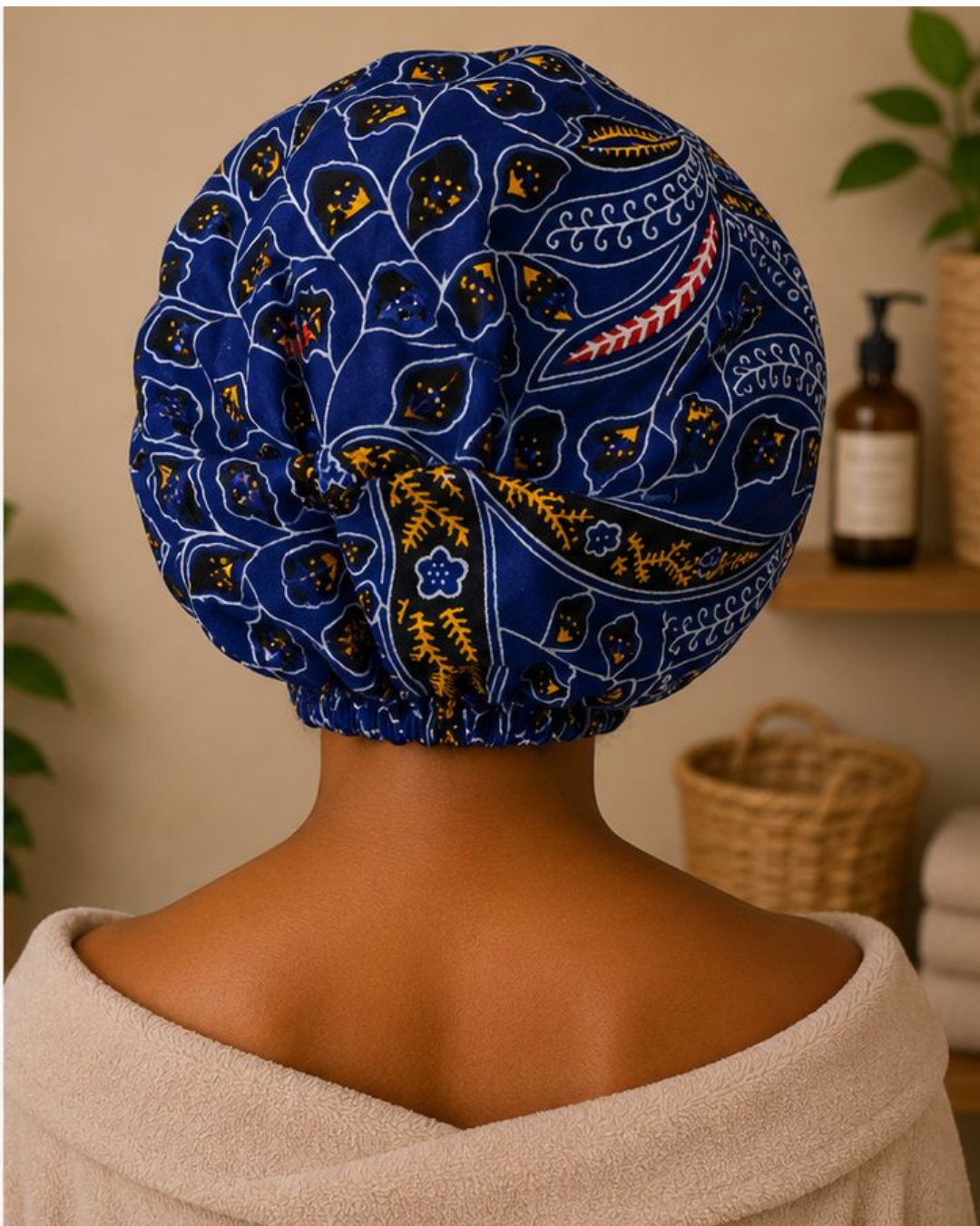 Satin Bonnet for Curly Natural Hair