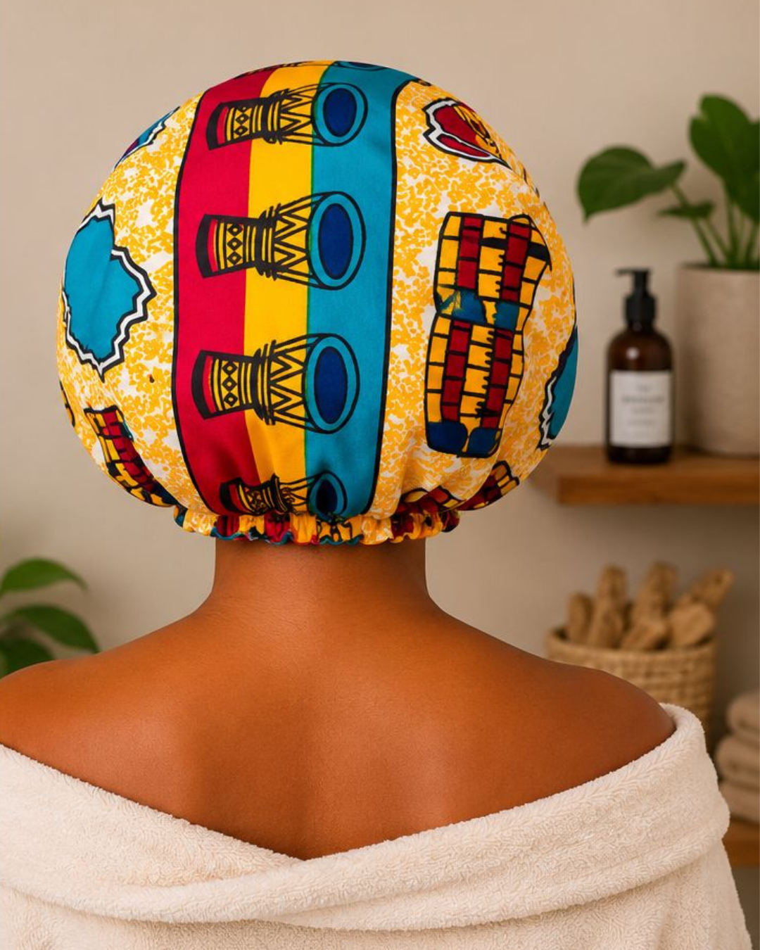 Satin Bonnet for Curly Natural Hair