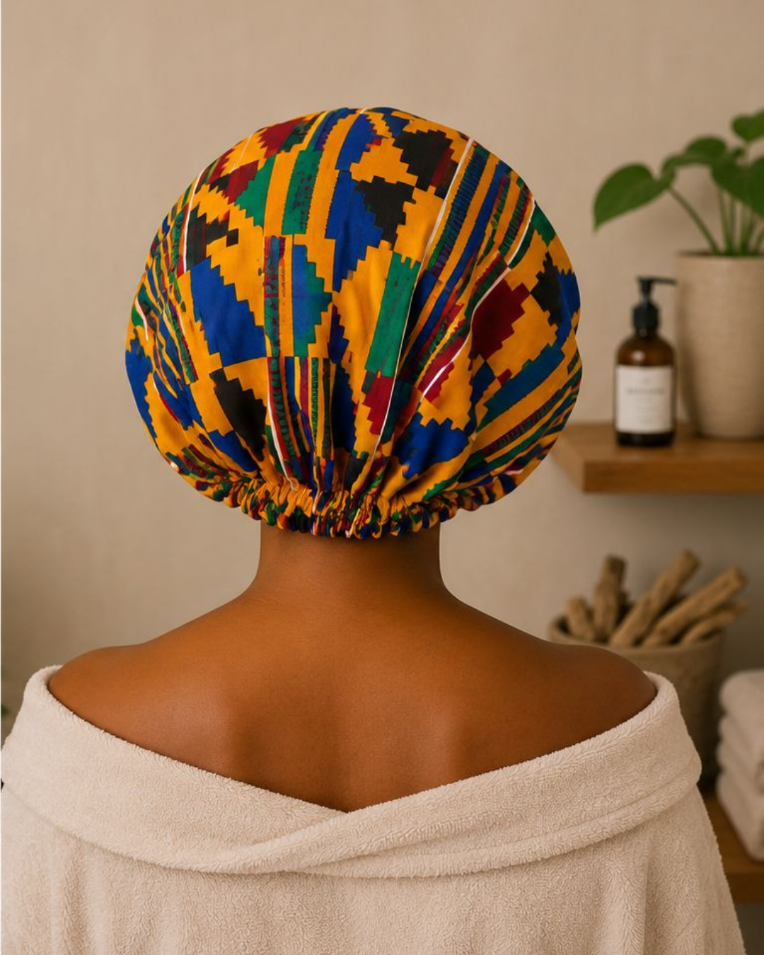 Satin Bonnet for Curly Natural Hair
