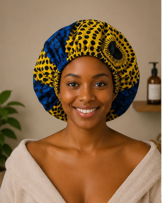 Satin Bonnet for Curly Natural Hair