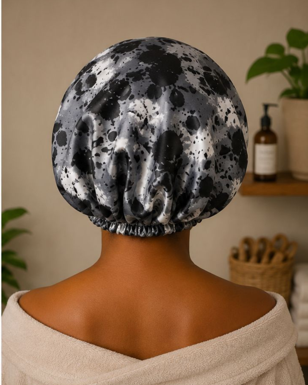 Satin Bonnet for Curly Natural Hair
