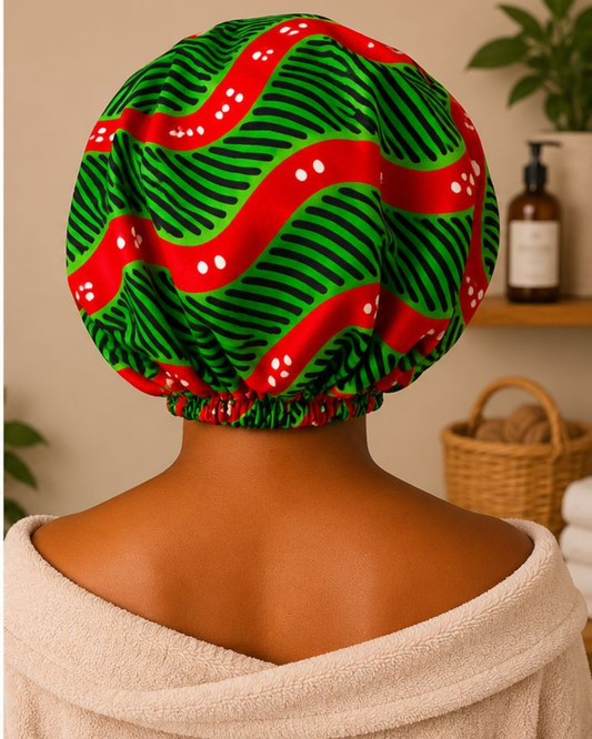 Satin Bonnet for Curly Natural Hair
