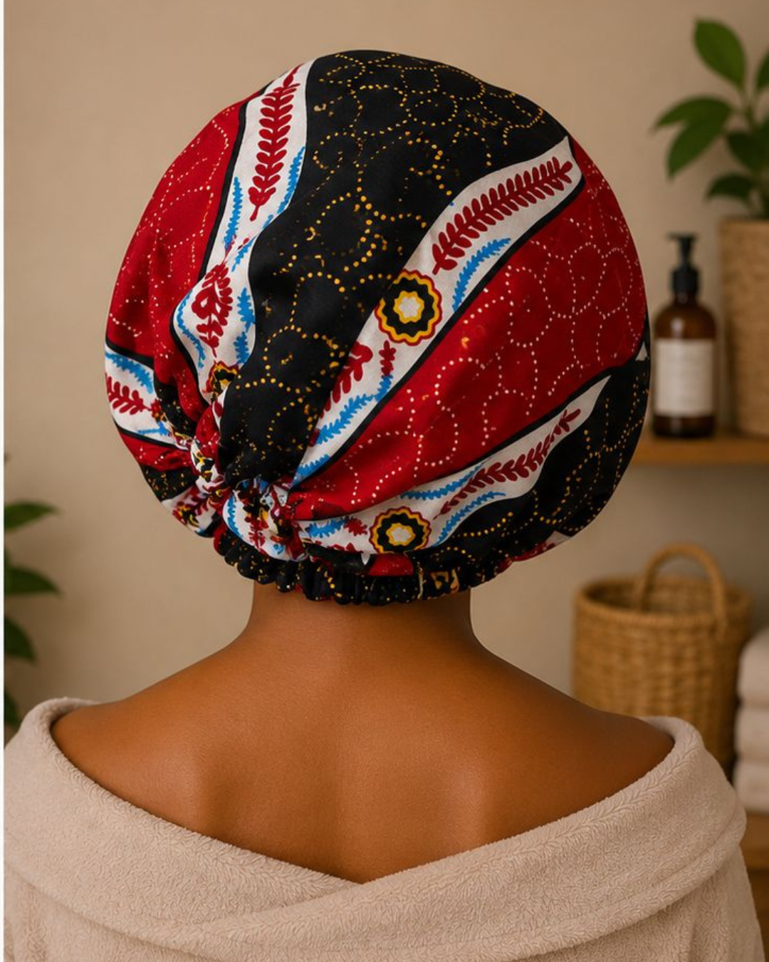 Satin Bonnet for Curly Natural Hair