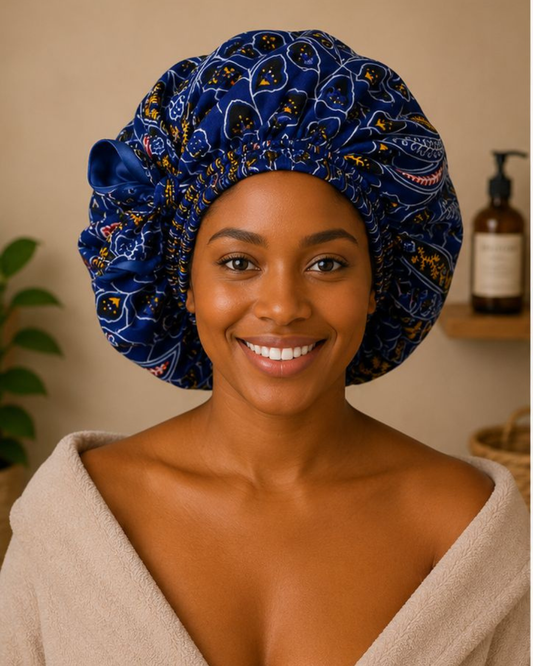 Satin Bonnet for Curly Natural Hair