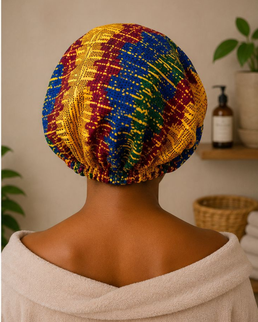 Satin Bonnet for Curly Natural Hair