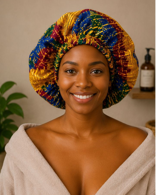 Satin Bonnet for Curly Natural Hair