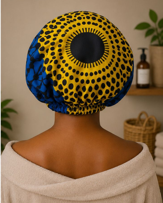 Satin Bonnet for Curly Natural Hair