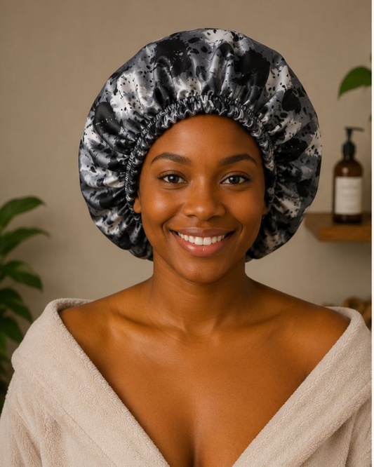 Satin Bonnet for Curly Natural Hair