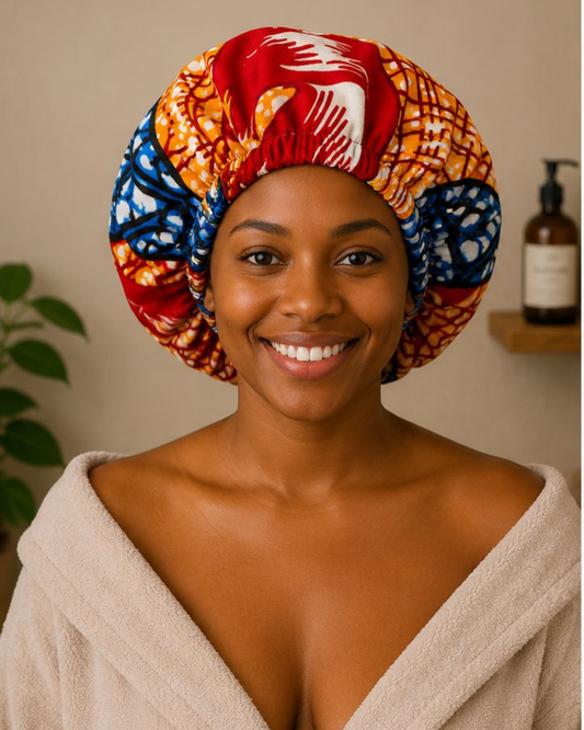 Satin Bonnet for Curly Natural Hair