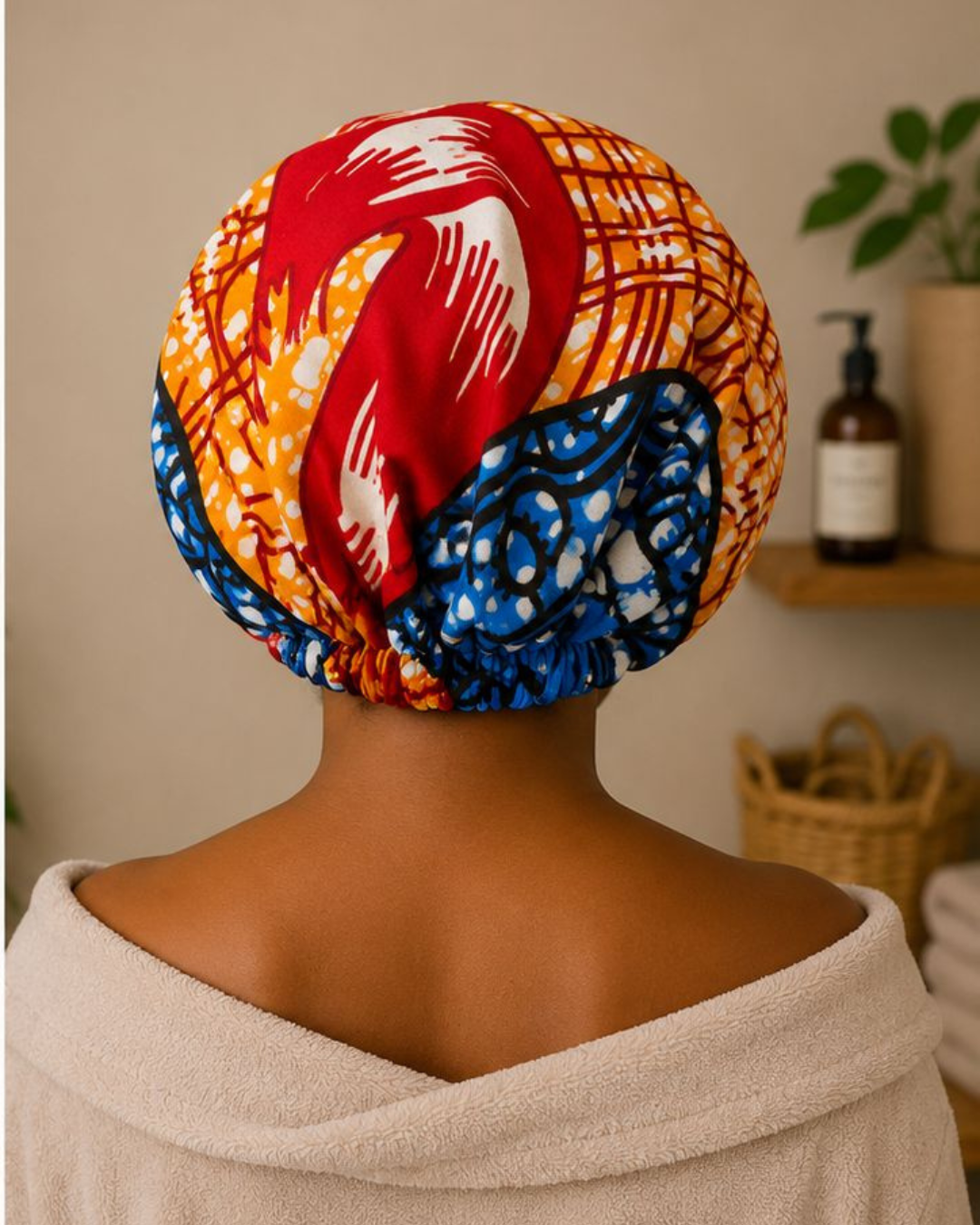 Satin Bonnet for Curly Natural Hair
