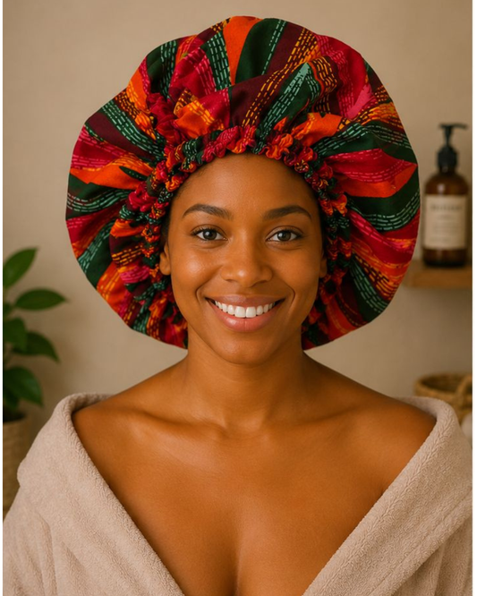Satin Bonnet for Curly Natural Hair