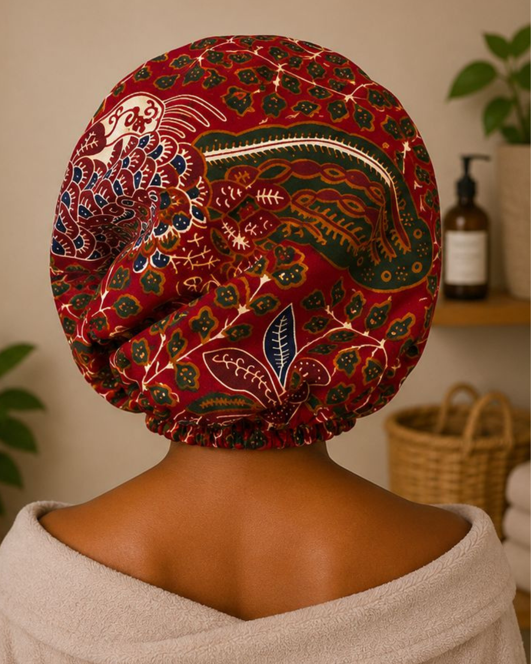 Satin Bonnet for Curly Natural Hair