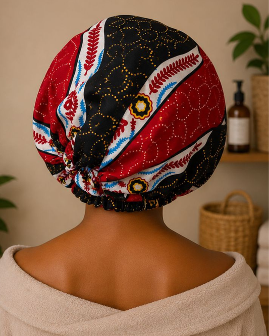 Satin Bonnet for Curly Natural Hair