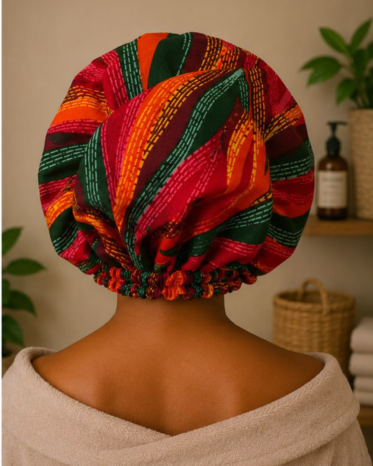 Satin Bonnet for Curly Natural Hair