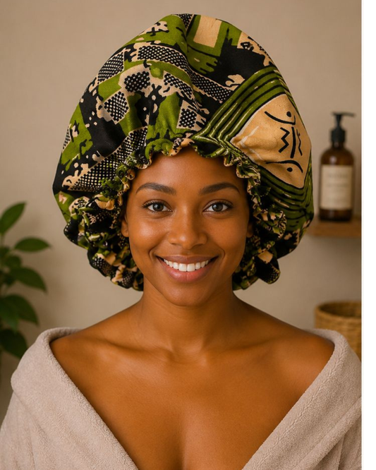 Satin Bonnet for Curly Natural Hair