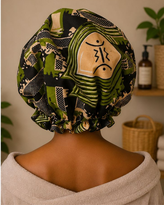 Satin Bonnet for Curly Natural Hair