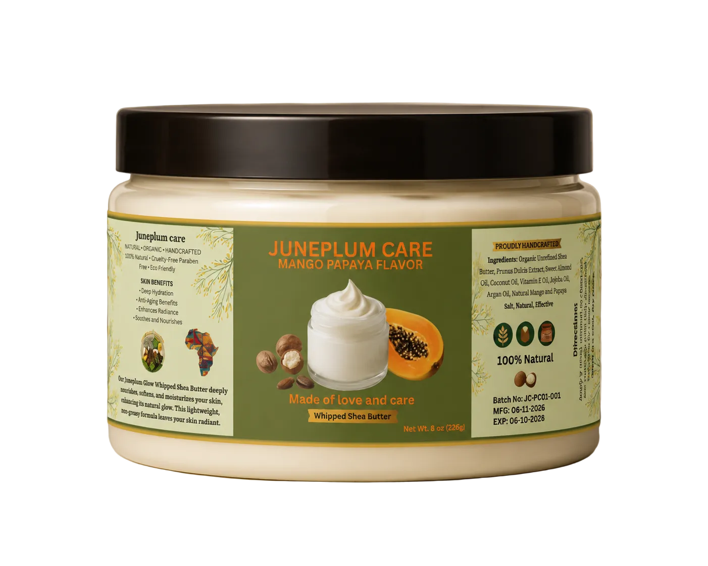 Mango Papaya Whipped Shea Butter