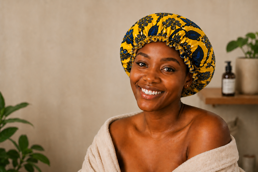 Satin Bonnet for Curly Natural Hair