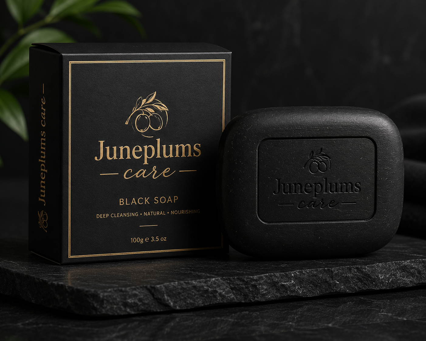 Juneplums Care African Black Soap